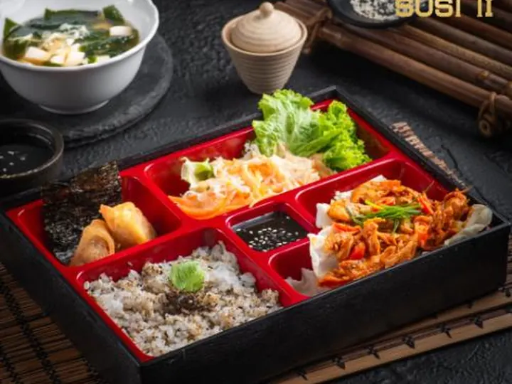 Furikake Bento Spicy Chicken