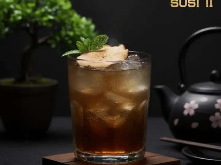 Ice Apple Mint Tea