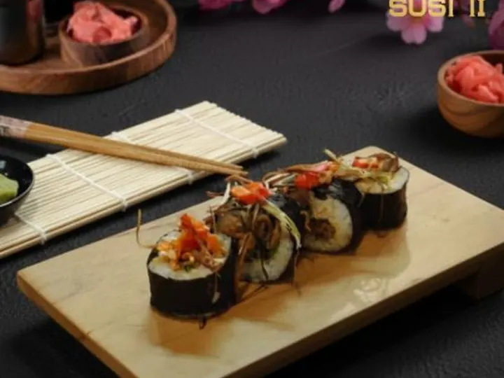 Spicy Niku Roll