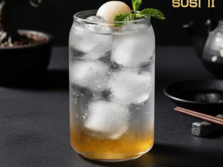 Yuzu Lychee Mojito